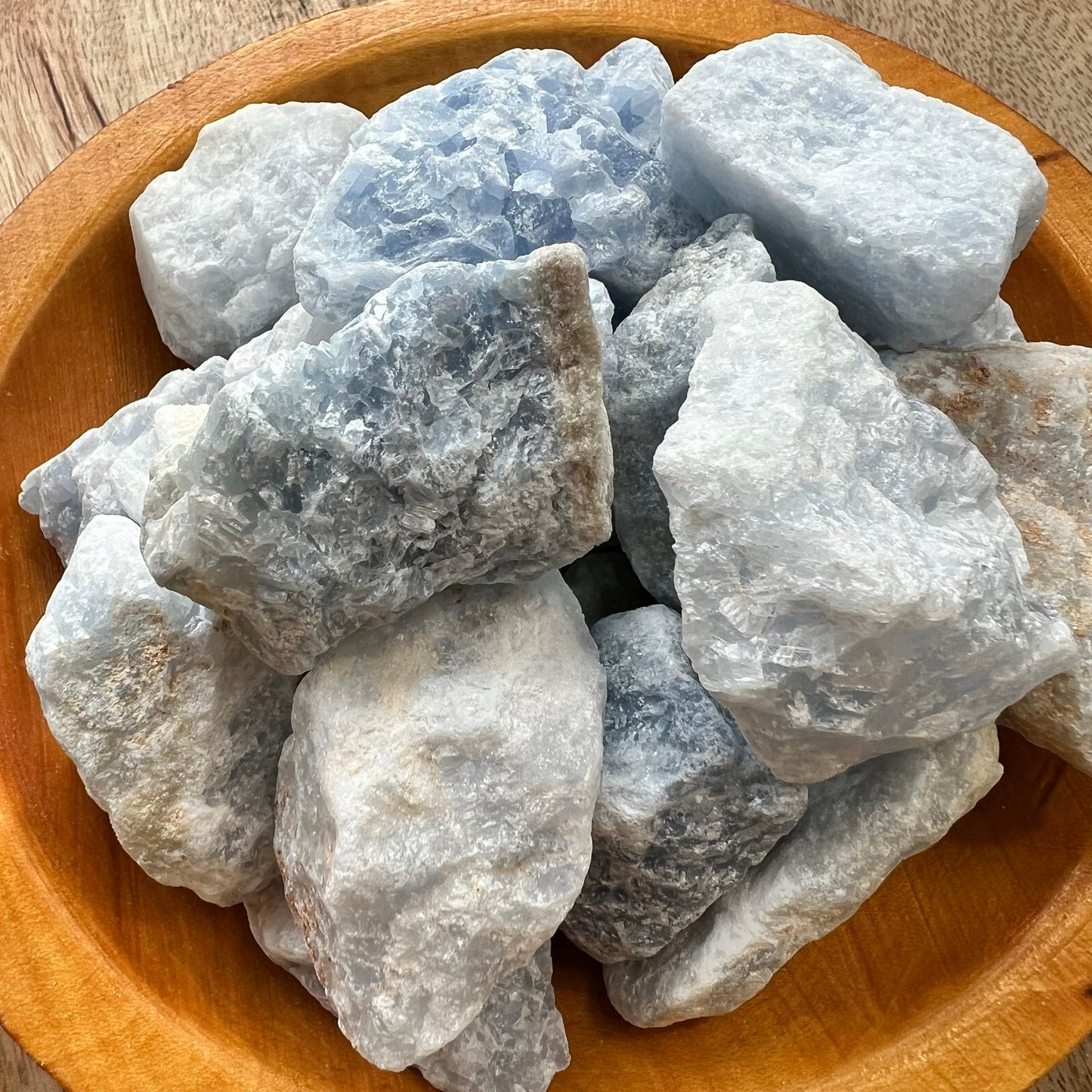 Raw Blue Calcite