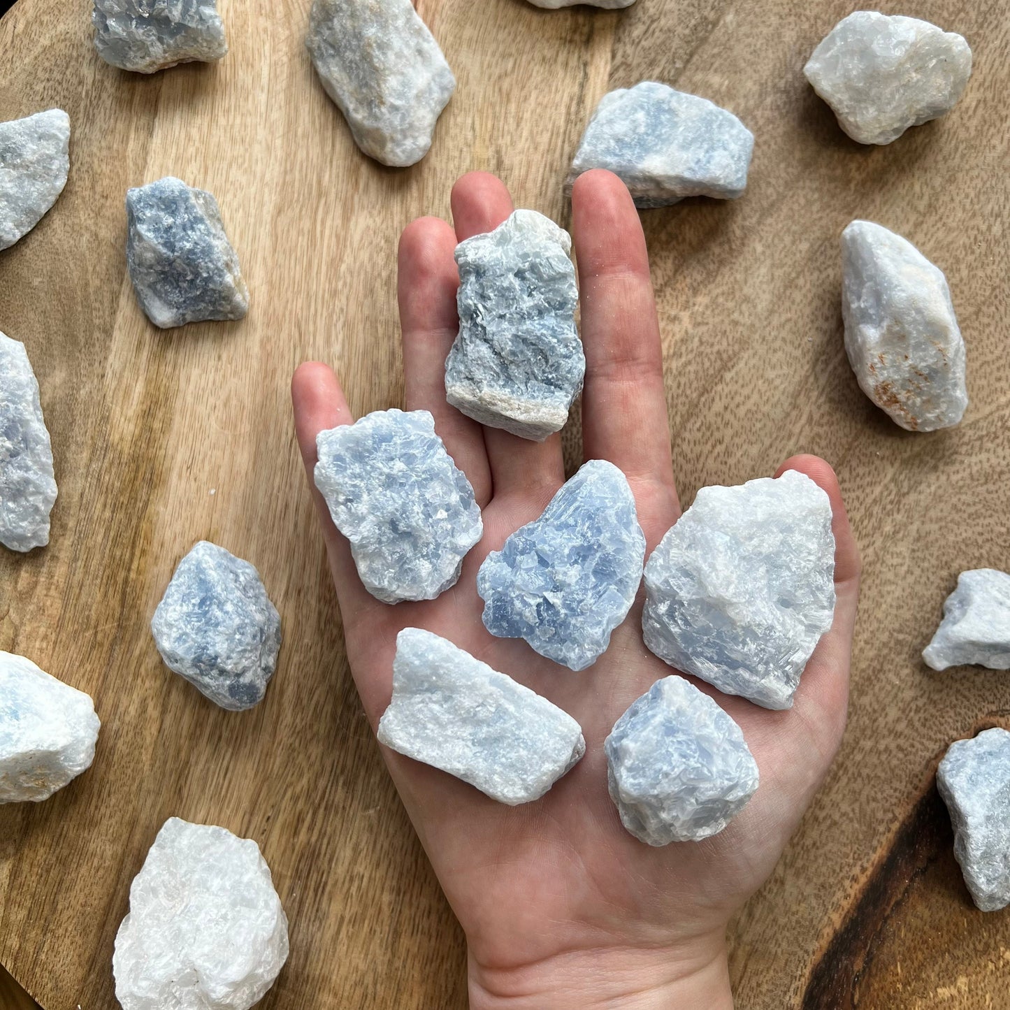 Raw Blue Calcite