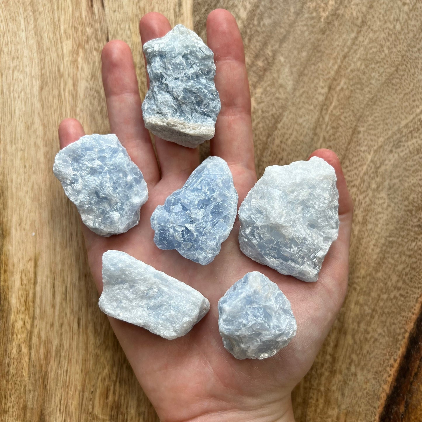 Raw Blue Calcite