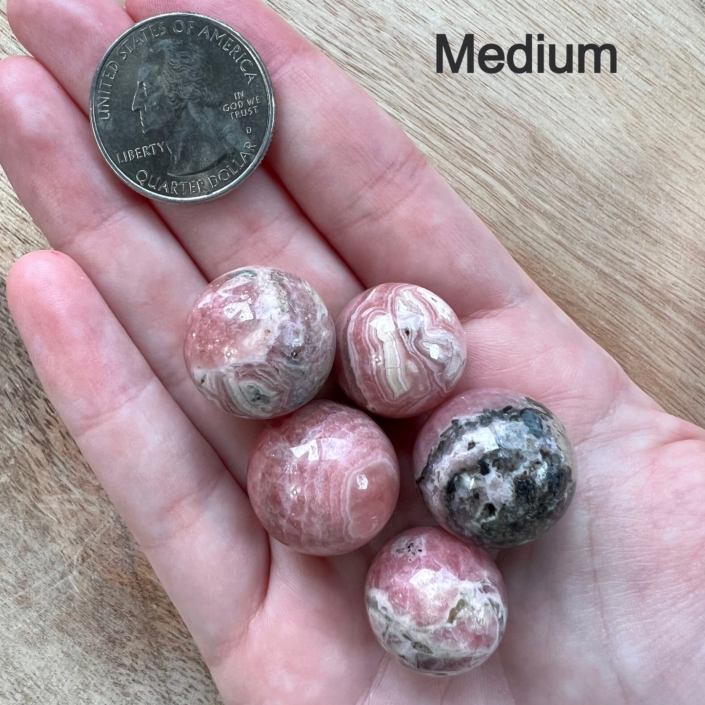 Rhodochrosite Mini Sphere