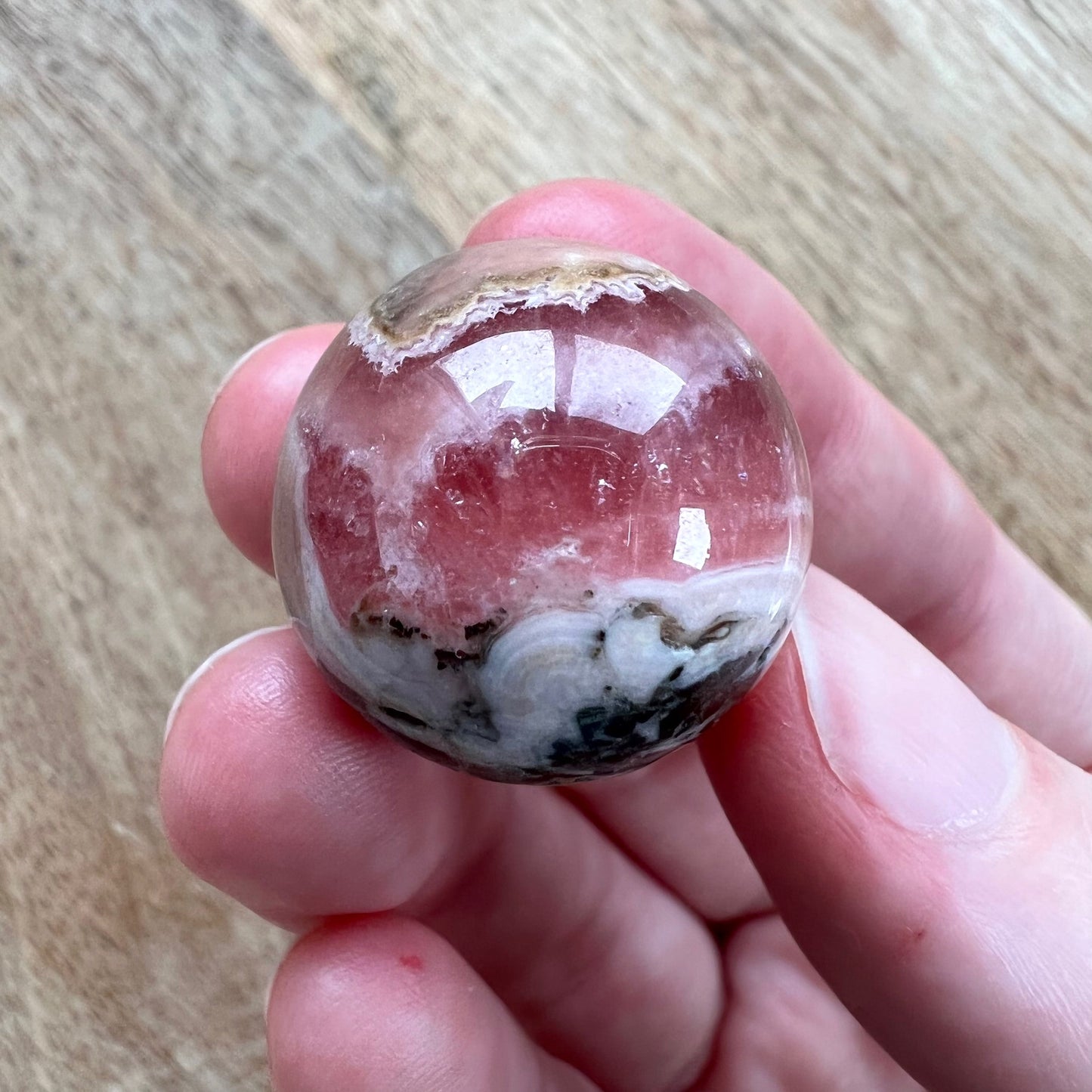 Rhodochrosite Mini Sphere