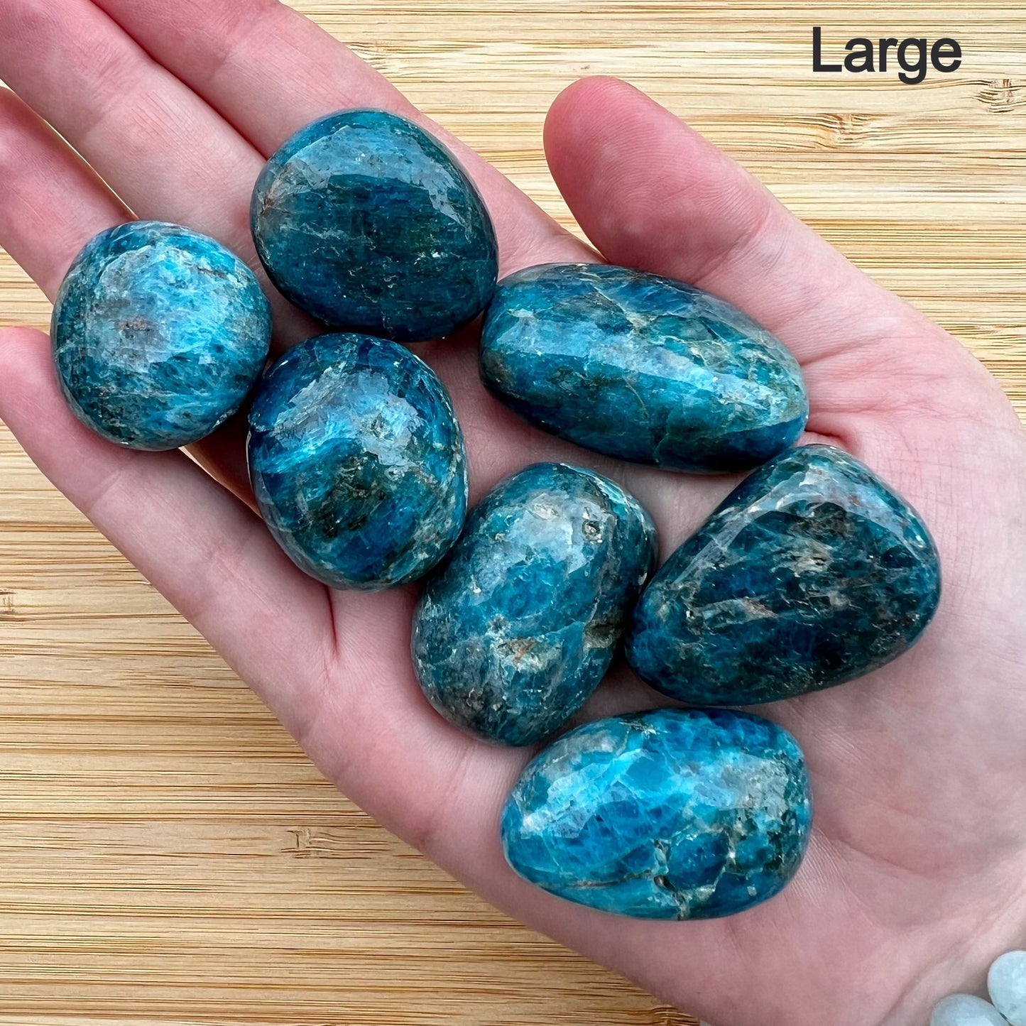 Blue Apatite Tumble