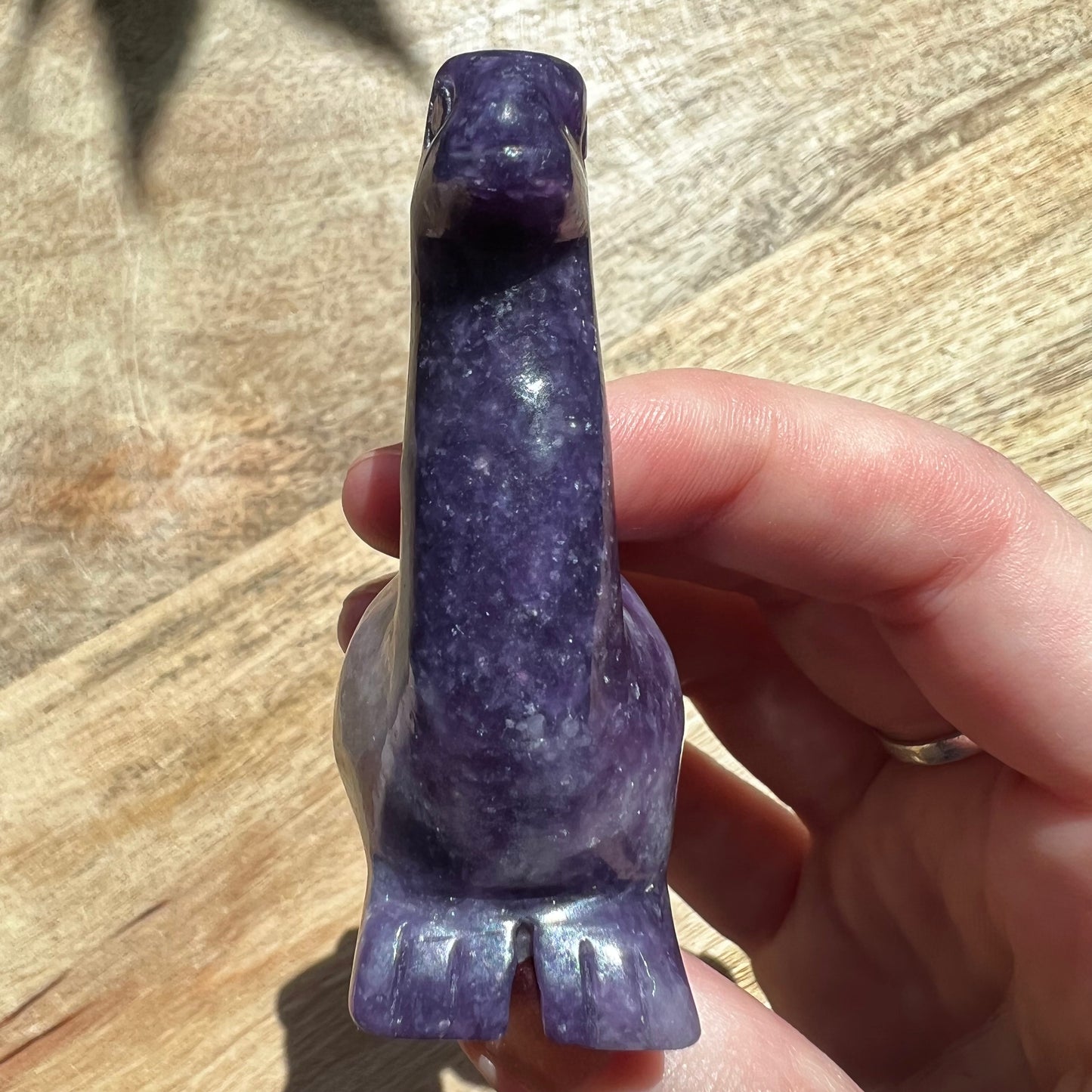 Lepidolite Dinosaur Crystal