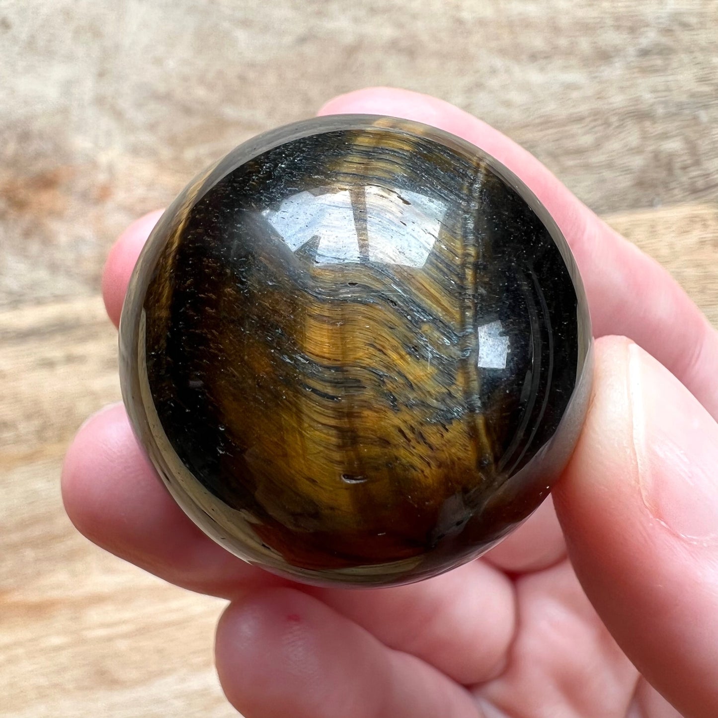 Blue Tigers Eye Sphere