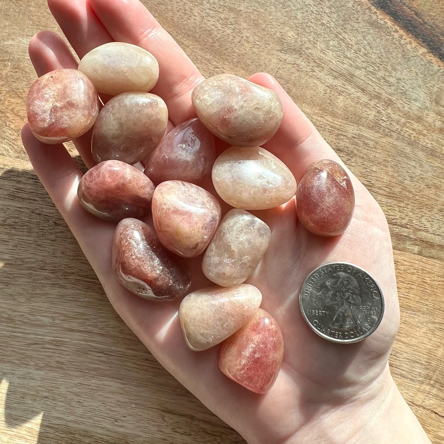 Strawberry Quartz Tumble