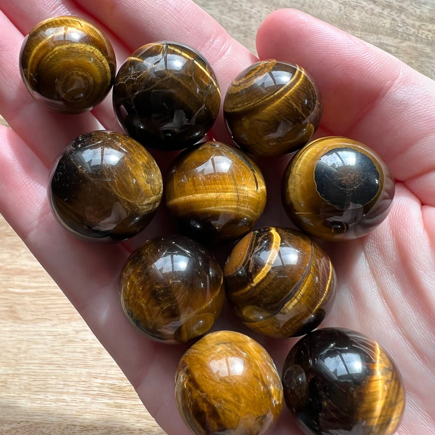 Tigers Eye Mini Sphere