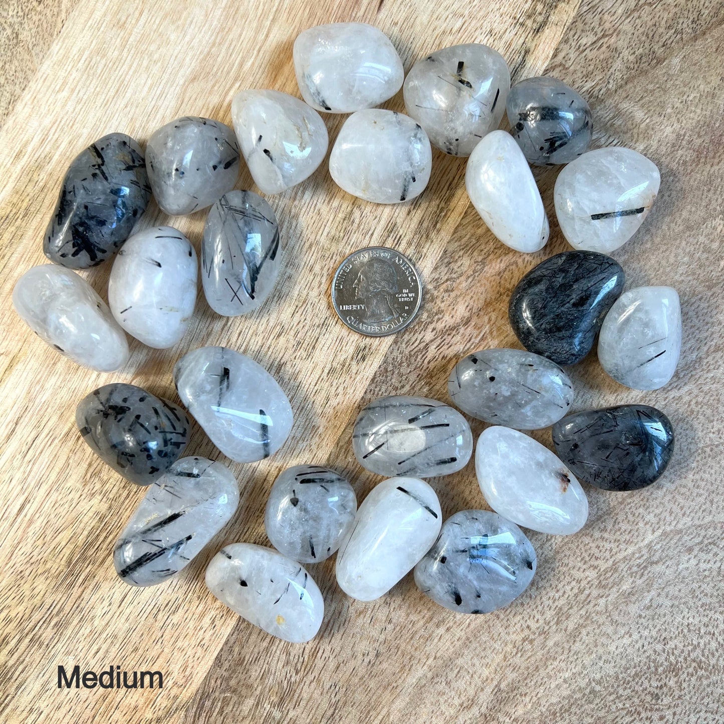 Tourmaline Quartz Tumble