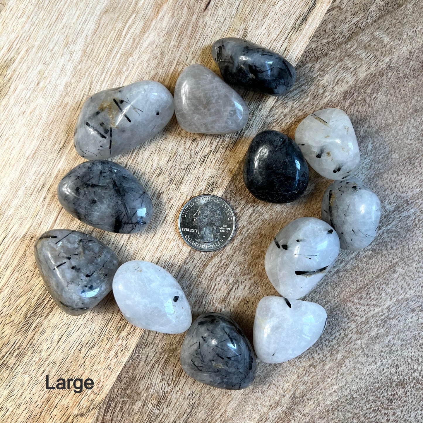 Tourmaline Quartz Tumble