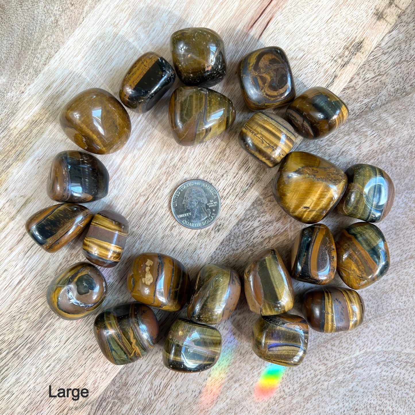 Tigers Eye Tumble
