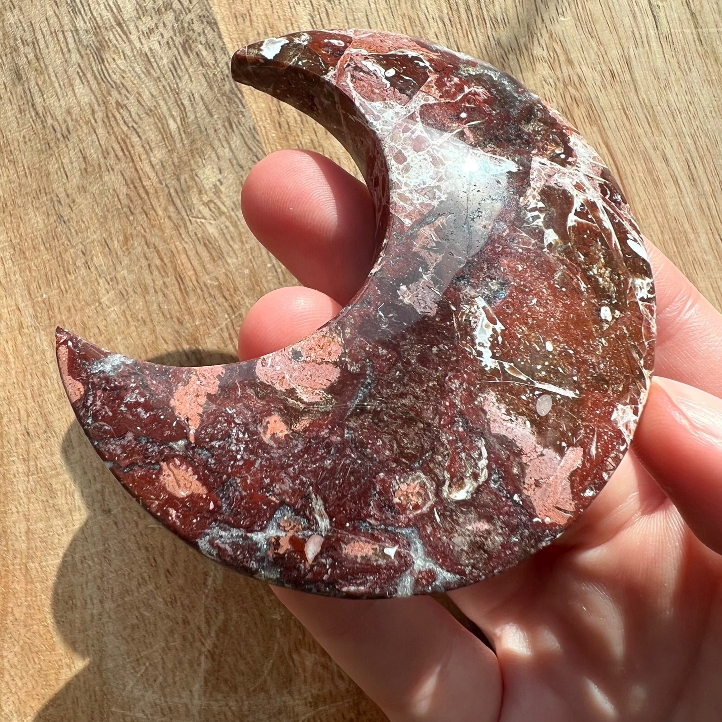 Red Jasper Moon
