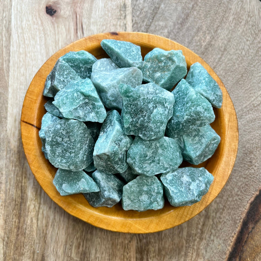 Raw Green Aventurine
