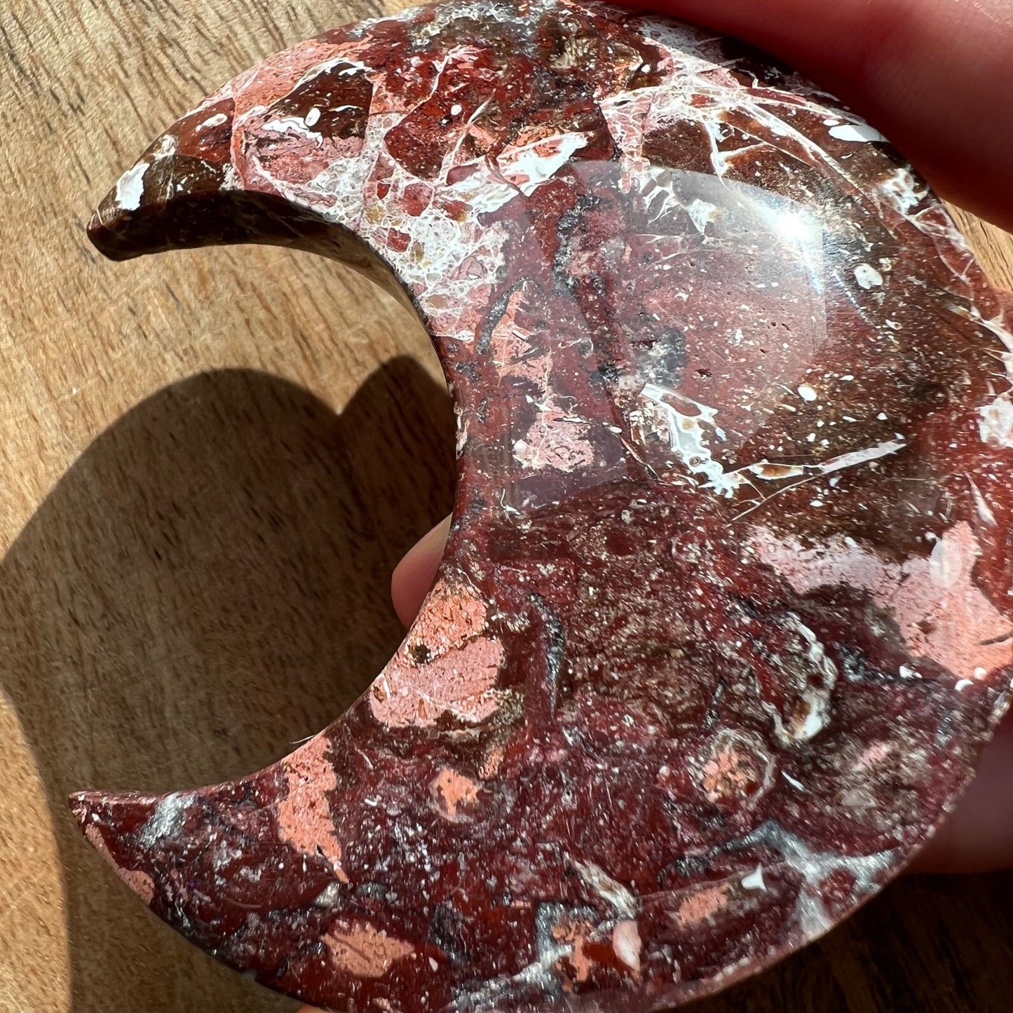 Red Jasper Moon