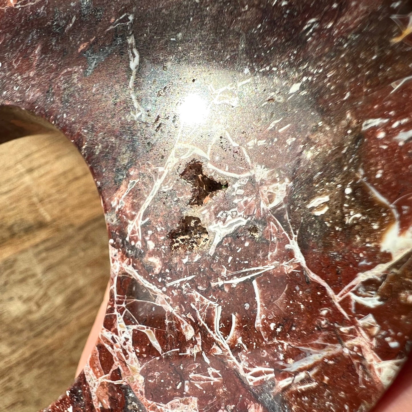 Red Jasper Moon