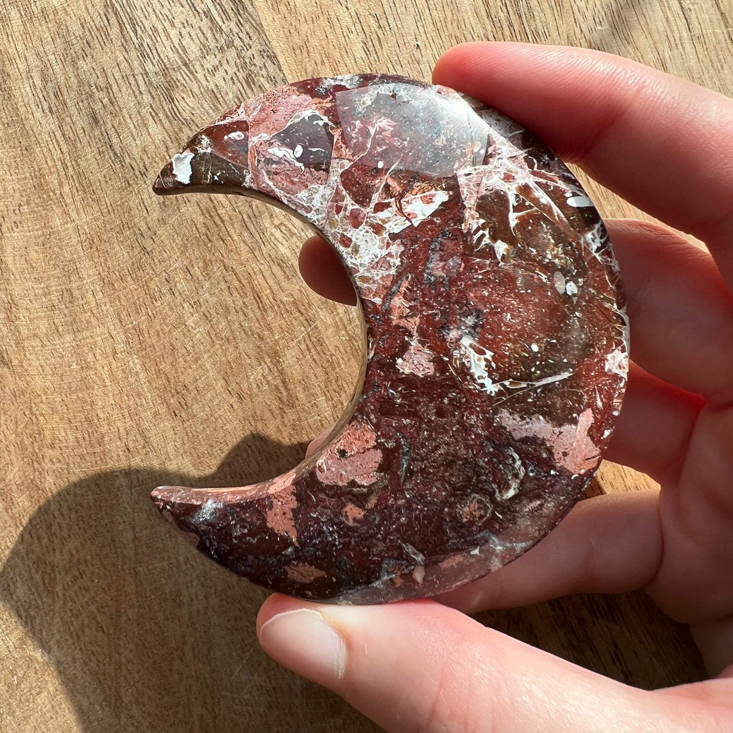 Red Jasper Moon