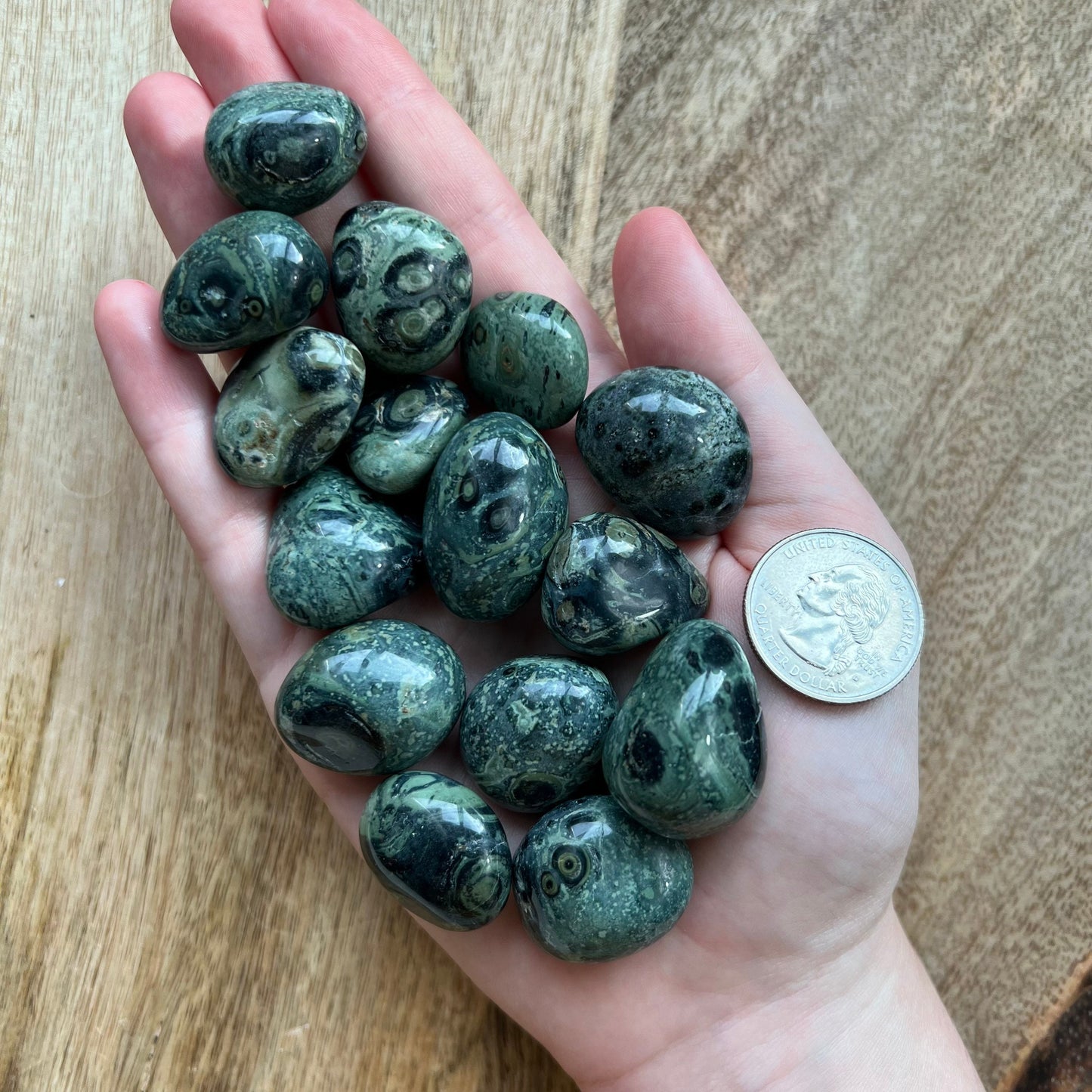 Kambaba Jasper Tumble