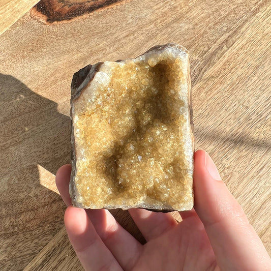 Citrine Crystal Cluster