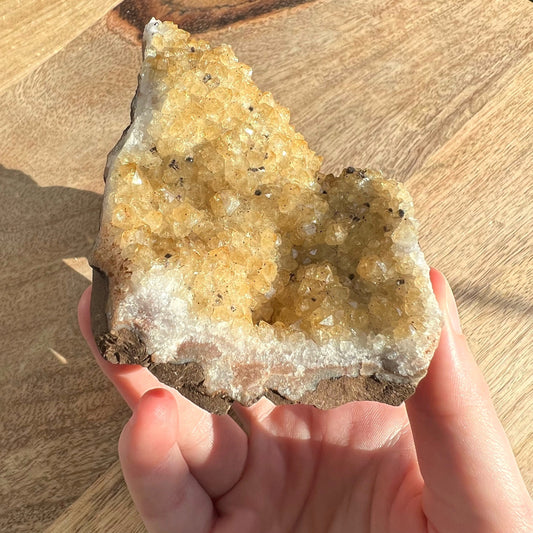 Citrine Crystal Cluster