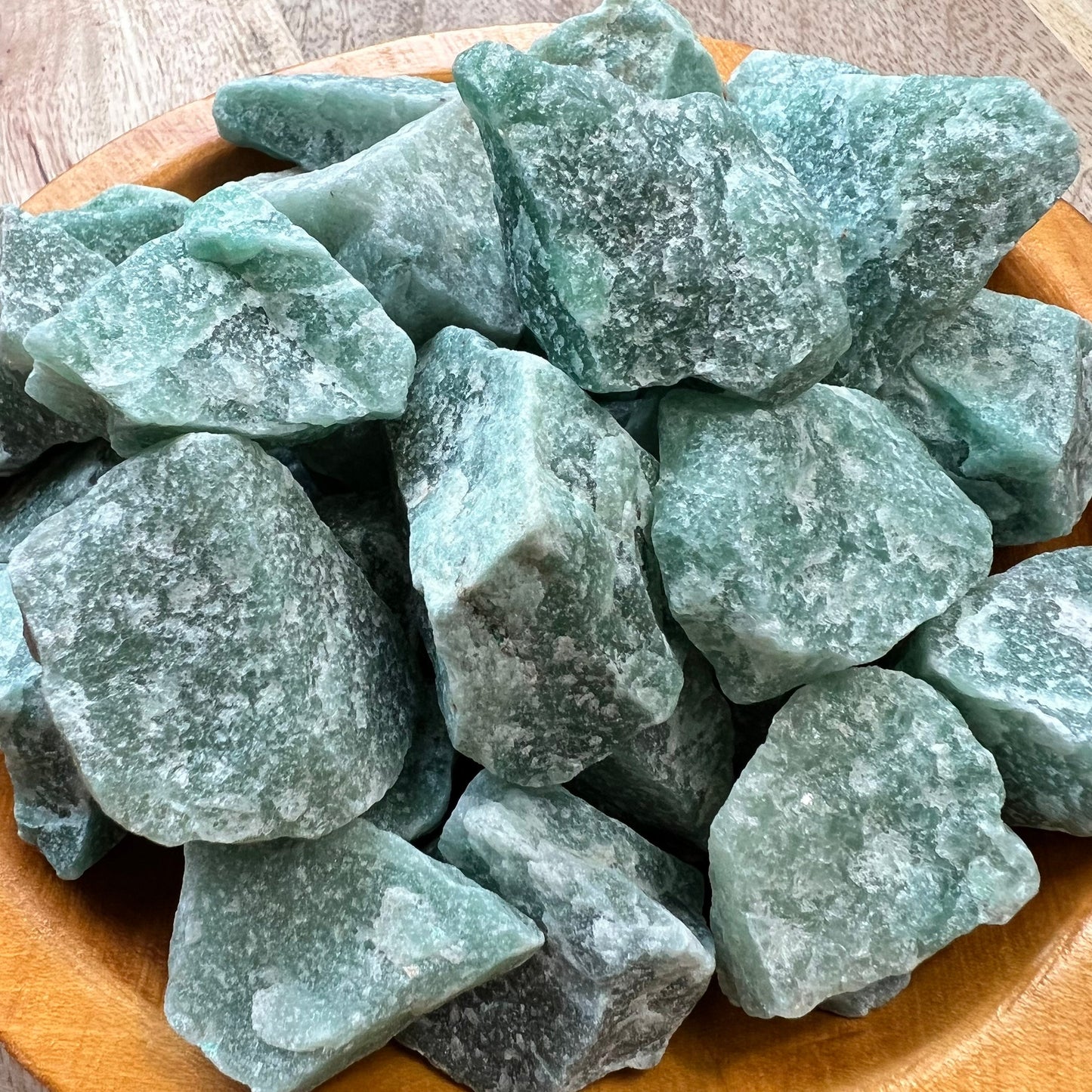 Raw Green Aventurine