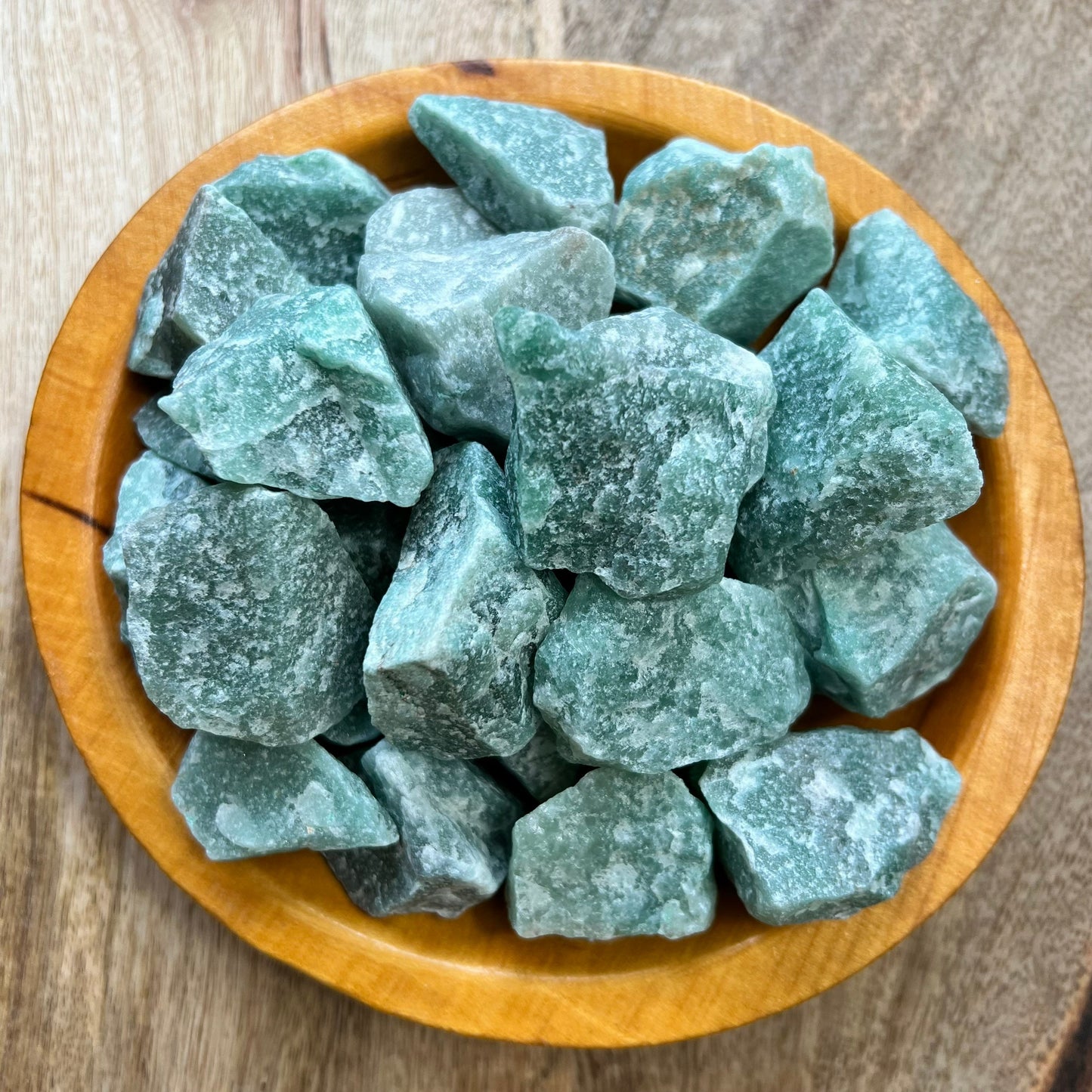 Raw Green Aventurine