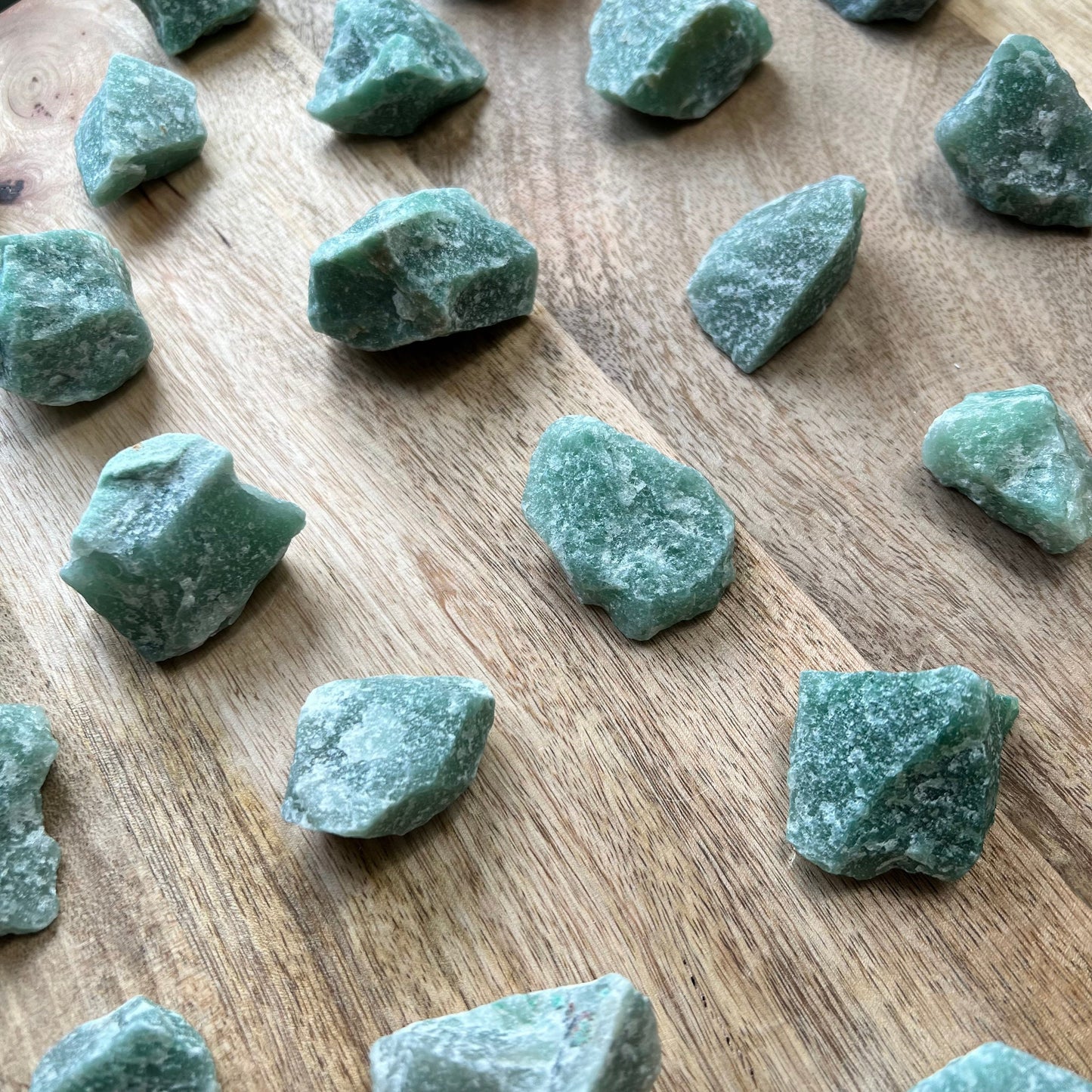 Raw Green Aventurine