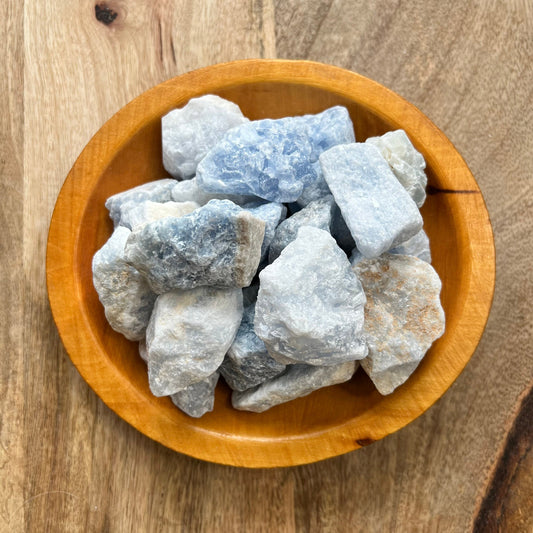 Raw Blue Calcite