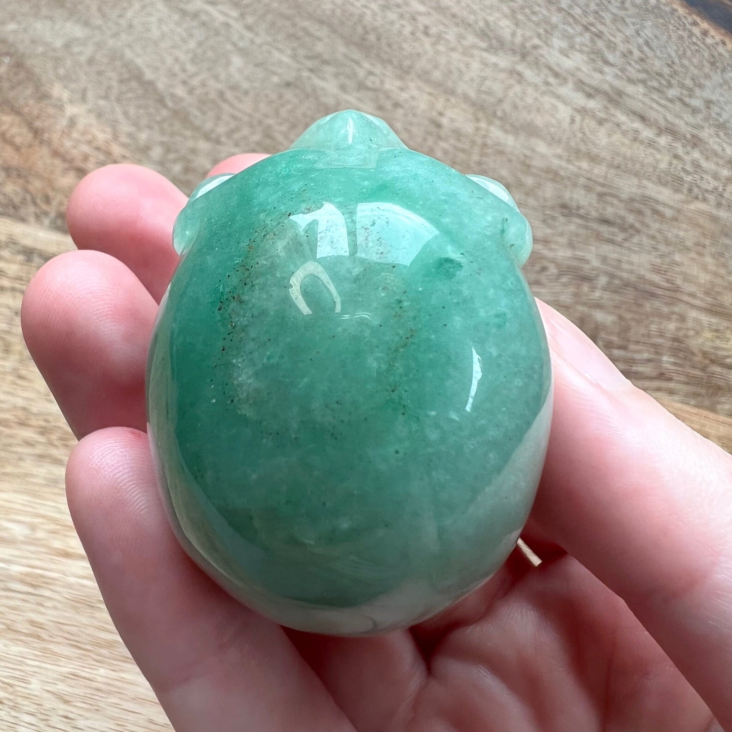Green Aventurine Crystal Skull