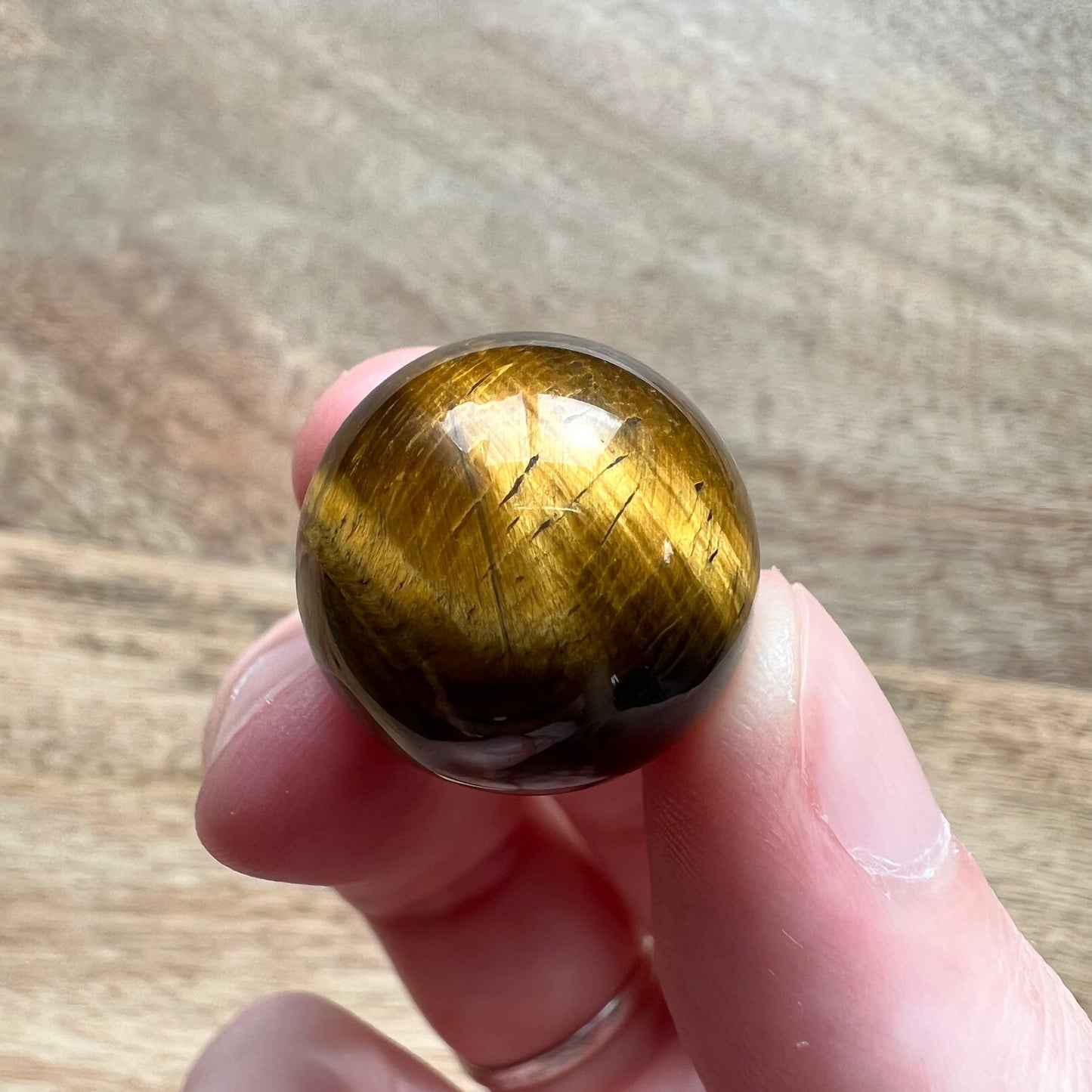 Tigers Eye Mini Sphere