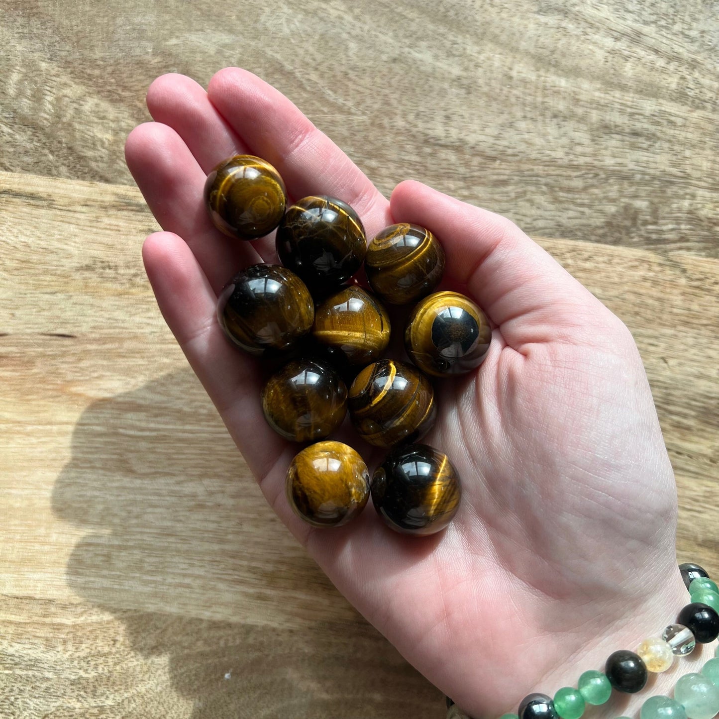 Tigers Eye Mini Sphere