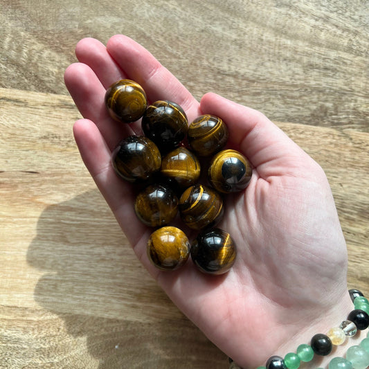 Tigers Eye Mini Sphere