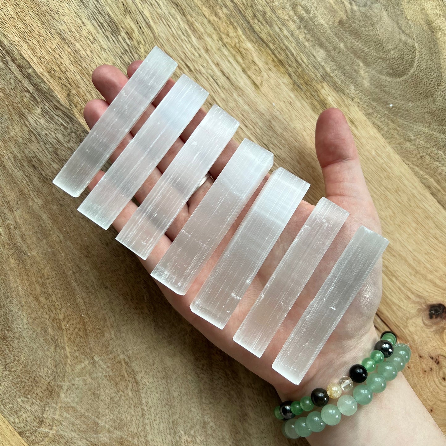Selenite Satin Spar Wand