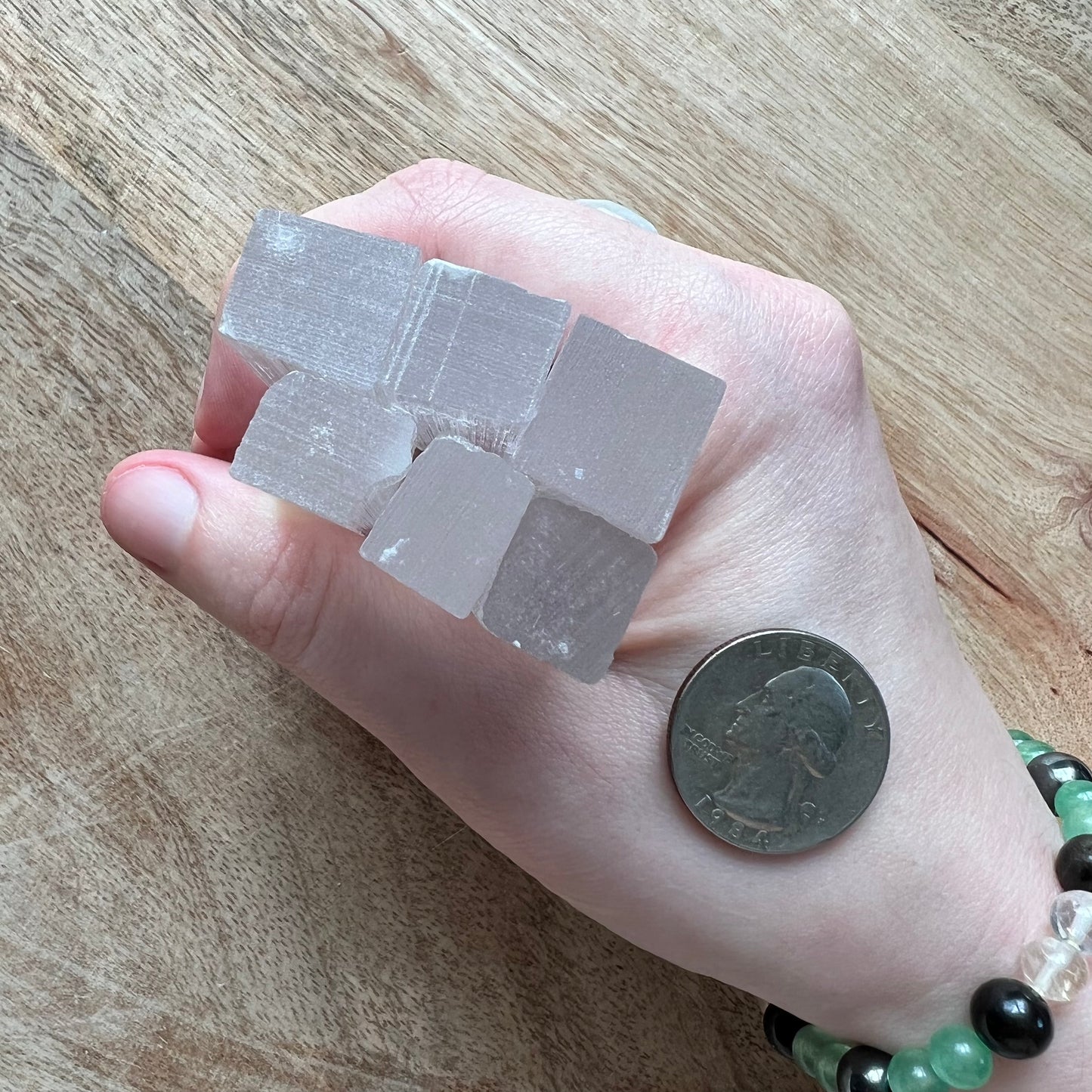 Selenite Satin Spar Wand